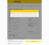 Kleine Seitenvorschau von registrierung.eleasa.de