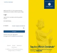 Kleine Seitenvorschau von registrierung.tag-des-offenen-denkmals.de