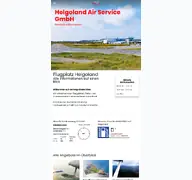 Kleine Seitenvorschau von flugplatz-helgoland.de