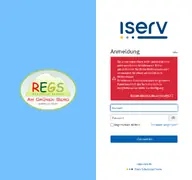 Kleine Seitenvorschau von regs-agb.de