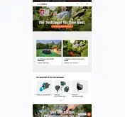 Kleine Seitenvorschau von gardena.com