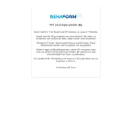 Kleine Seitenvorschau von rehaform24.de