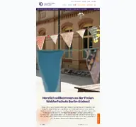 Kleine Seitenvorschau von waldorfsuedost.de