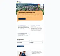 Kleine Seitenvorschau von reha-klinik-saale.de