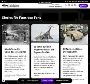 Kleine Seitenvorschau von stories.technik-museum.de