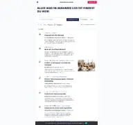 Kleine Seitenvorschau von wannseekalender.de