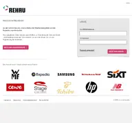 Kleine Seitenvorschau von rehau.mitarbeiterangebote.de
