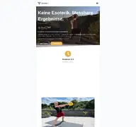 Kleine Seitenvorschau von stratefit.de