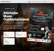 Kleine Seitenvorschau von strongmanaction.de