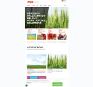 Kleine Seitenvorschau von fmcagro.de