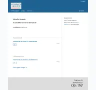 Kleine Seitenvorschau von stz.digitheo.de