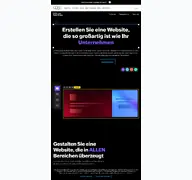 Kleine Seitenvorschau von zohosites.com