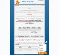Kleine Seitenvorschau von praxis-burglauer.de