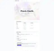 Kleine Seitenvorschau von praxis-cieslik.de