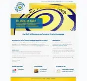 Kleine Seitenvorschau von praxis-dr-kahf.de