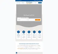 Kleine Seitenvorschau von foehr-touristik.de