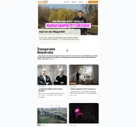 Kleine Seitenvorschau von transparente-demokratie.de