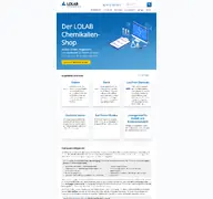 Kleine Seitenvorschau von shop-lolab.de