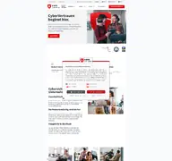 Kleine Seitenvorschau von gdata.de