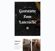 Kleine Seitenvorschau von gaststaette-zum-laternchen.de