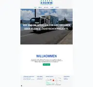 Kleine Seitenvorschau von spedition-kromm.de