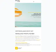 Kleine Seitenvorschau von reisen-profil.de