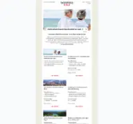 Kleine Seitenvorschau von reisen.tagesspiegel.de