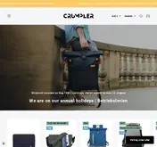 Kleine Seitenvorschau von crumpler.de