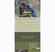 Kleine Seitenvorschau von cryingwolfs-naturpfoten.de