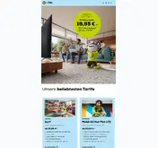 Kleine Seitenvorschau von htp-tel.de