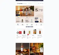 Kleine Seitenvorschau von topdrinks.fr