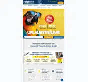 Kleine Seitenvorschau von reisewelt-neuhof.de