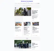 Kleine Seitenvorschau von juedische-allgemeine.de