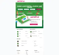 Kleine Seitenvorschau von lauftreff.de