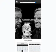 Kleine Seitenvorschau von kalender.tatort-fans.de