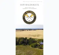 Kleine Seitenvorschau von hof-baldereck.de