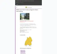 Kleine Seitenvorschau von landessozialgericht-baden-wuerttemberg.justiz-bw.de