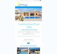 Kleine Seitenvorschau von fuerteventura-privat.de
