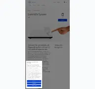 Kleine Seitenvorschau von lumiradx.com