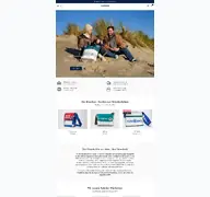 Kleine Seitenvorschau von sunandbag.de