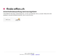 Kleine Seitenvorschau von finde-offen.ch