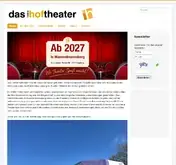 Kleine Seitenvorschau von hoftheater.de