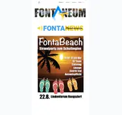 Kleine Seitenvorschau von fontaneum.de