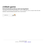 Kleine Seitenvorschau von z16bet.game