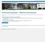 Kleine Seitenvorschau von support.rbg.informatik.tu-darmstadt.de