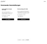 Kleine Seitenvorschau von veranstaltungen.emma-pf.de