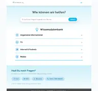 Kleine Seitenvorschau von support.teleboy.ch