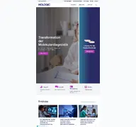 Kleine Seitenvorschau von hologic.de
