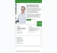 Kleine Seitenvorschau von orthopaedie-maxweberplatz.de