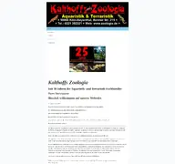 Kleine Seitenvorschau von zoologia.de